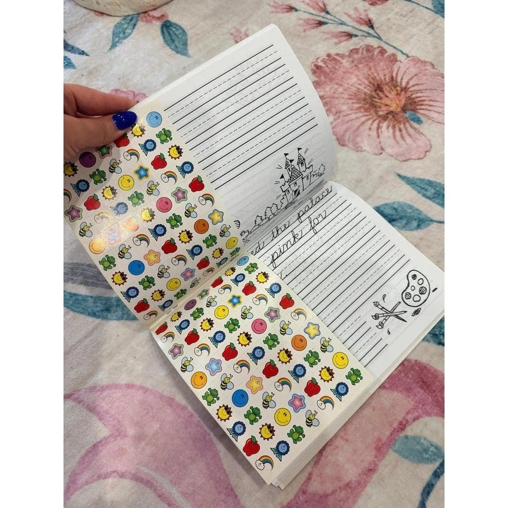 Vintage Carson Dellosa beginning cursive books